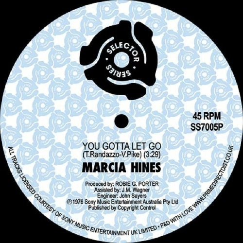 MARCIA HINES / マーシャ・ハインズ / YOU GOTTA LET GO / DON'T LET THE GRASS GROW