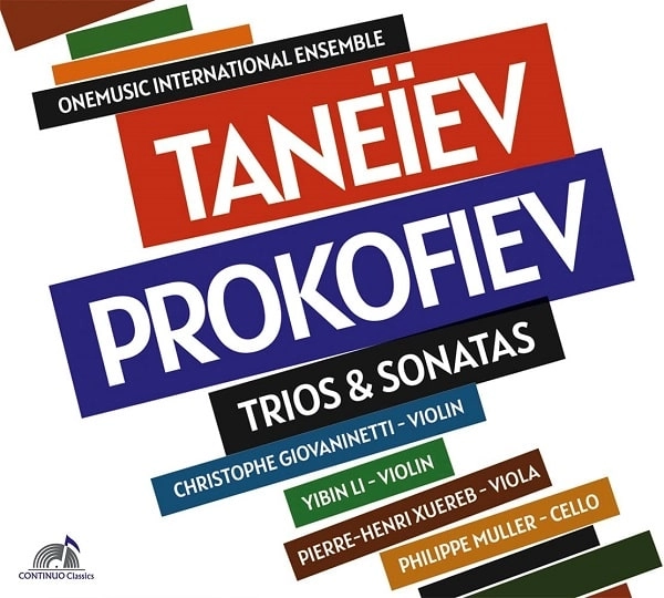 ONEMUSIC INTERNATIONAL ENSEMBLE / ワンミュージック・インターナショナル・アンサンブル / TANEIEV/PROKOFIEV:TRIOS&SONATAS