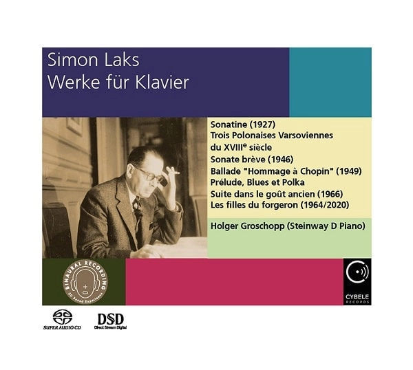 HOLGER GROSCHOPP / ホルガー・グロショップ / LAKS:WORKS FOR PIANO