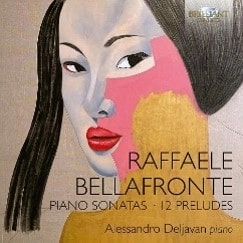 ALESSANDRO DELJAVAN / アレッサンドロ・デリャヴァン / BELLAFRONTE:PIANO SONATAS,12 PRELUDES