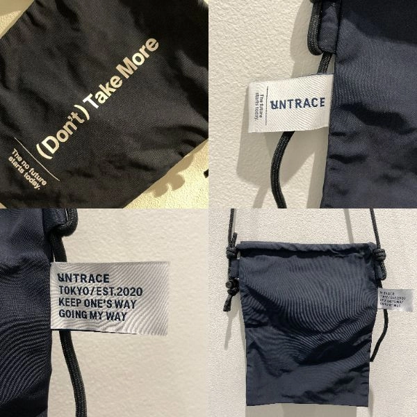 UNTRACE X TECHNIQUE / (DON'T) TAKE MORE. SAKOSH (NAVY X WHITE)