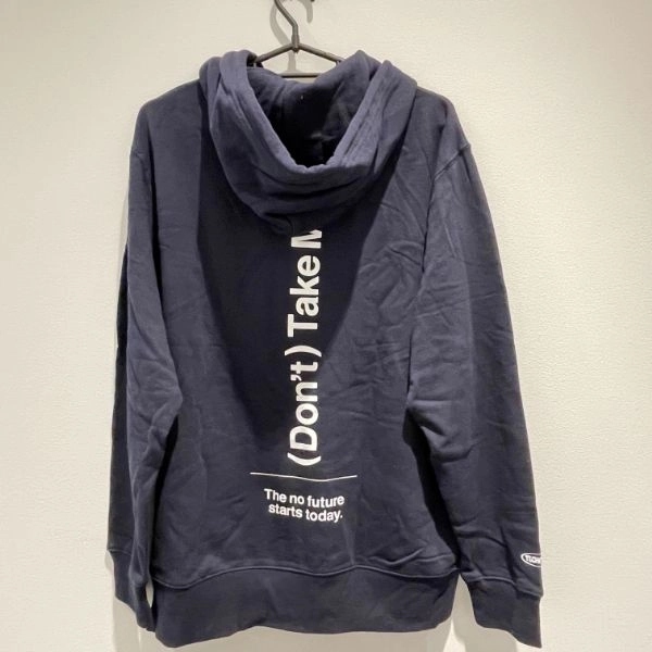 UNTRACE X TECHNIQUE FEAT. CRISTIAN VOGEL / ZIP HOODIE NAVY SIZE:XL