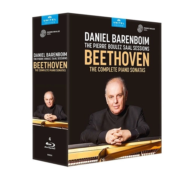 DANIEL BARENBOIM / ダニエル・バレンボイム / ベートーヴェン：ピアノ・ソナタ全集(＋インタビュー&マスタークラス)(4Blu-ray)