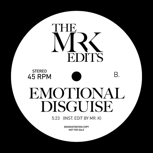 MR. K (DANNY KRIVIT) / ミスター・ケー / PLEASURE BOYS / EMOTIONAL DISGUISE