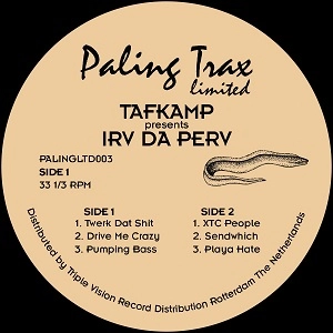 TAFKAMP PRESENTS IRV DA PERV / THE MOST WANTED DIGITAL DUBPLATES VOL. 2 [STAMPED B-LABEL]