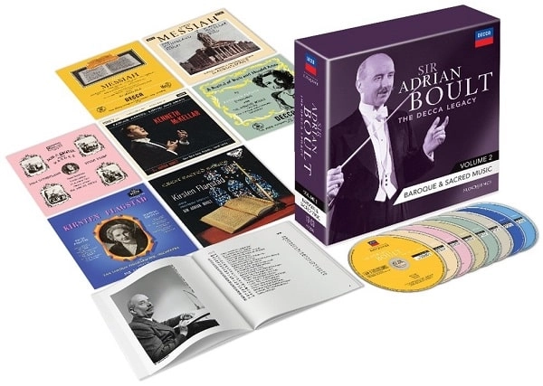 ADRIAN BOULT / エイドリアン・ボールト / THE DECCA LEGACY VOL.2 BAROQUE&SACRED MUSIC / DECCA LEGACY VOL.2 BAROQUE&SACRED MUSIC