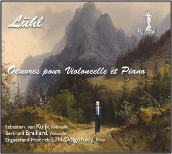 SEBASTIEN VAN KUIJK / ゼバスティアン・ヴァン・カイク / LUHL:OEUVRES POUR VIOLONCELLE ET PIANO