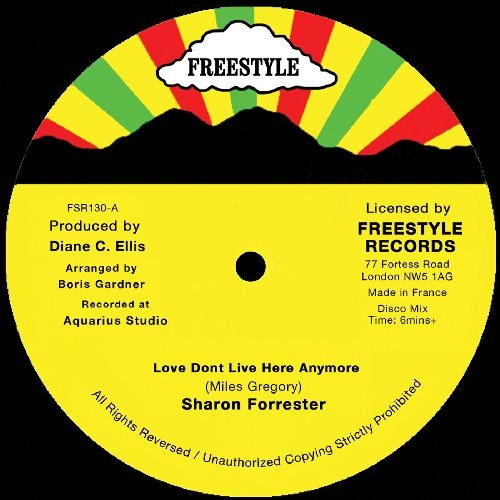 SHARON FORRESTER / シャロン・フォレスター / LOVE DON'T LIVE HERE ANYMORE