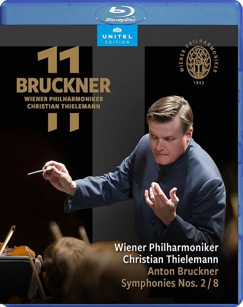 CHRISTIAN THIELEMANN / クリスティアン・ティーレマン / BRUCKNER:SYMPHONIES NOS.2&8(Blu-ray)