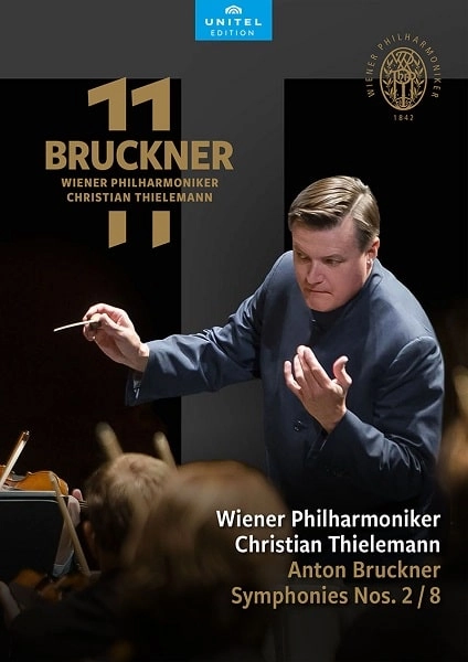 CHRISTIAN THIELEMANN / クリスティアン・ティーレマン / ブルックナー：交響曲2&8番(2DVD)
