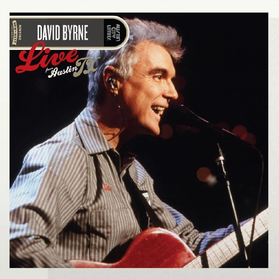 DAVID BYRNE / デヴィッド・バーン / LIVE FROM AUSTIN, TX (2LP RED COLOR VINYL, MARKETING STICKER)