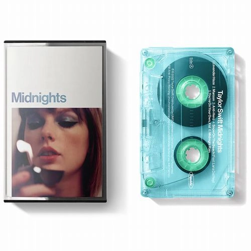 TAYLOR SWIFT / テイラー・スウィフト / MIDNIGHTS: MOONSTONE BLUE EDITION CASSETTE