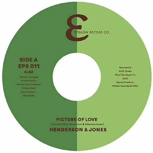 HENDERSON & JONES / PICTURE OF LOVE / CAN YOU FEEL MY VIBE