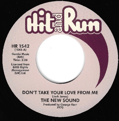 NEW SOUNDS / ニュー・サウンズ / DON'T TAKE YOUR LOVE FROM ME / HERE I AM / HOW I FEEL INSIDE