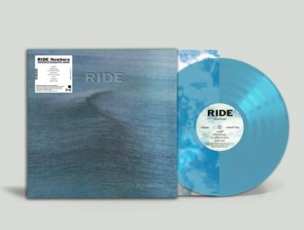 RIDE / ライド / NOWHERE (COLOURED- LTD TRANSPARENT CURACAO BLUE VINYL 1-LP)