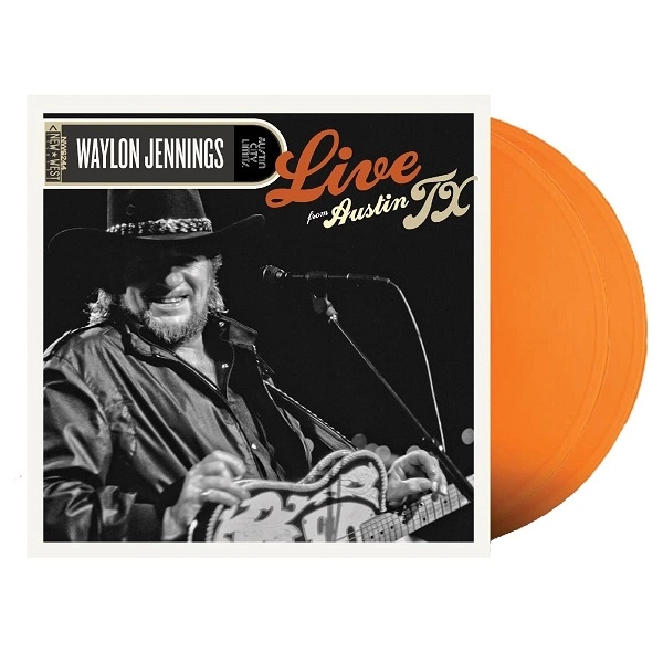 WAYLON JENNINGS / ウェイロン・ジェニングス / LIVE FROM AUSTIN, TX '89 (ORANGE BLOSSOM COLOR VINYL)