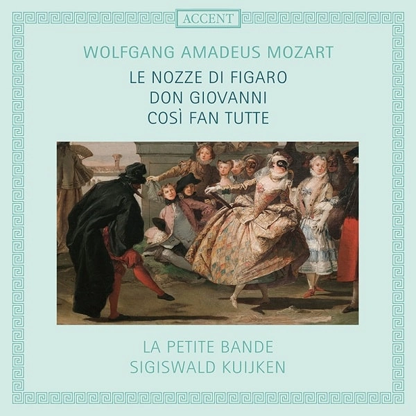 SIGISWALD KUIJKEN / シギスヴァルト・クイケン / MOZART:THE DA PONTE OPERAS / MOZART:DA PONTE OPERAS