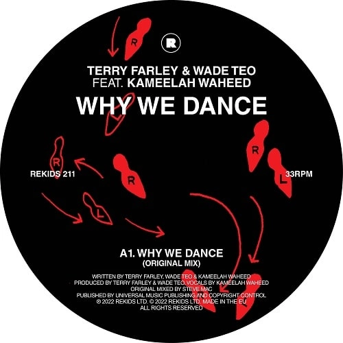 TERRY FARLEY & WADE TEO FEAT. KAMEELAH WAHEED / WHY WE DANCE (KEVIN SWAIN & TERRY FARLEY REMIX)