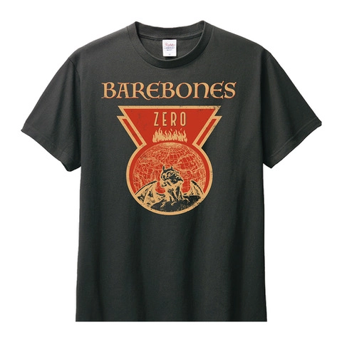 BAREBONES / ベアボーンズ / ZERO T-SHIRT（XS/sumikuro）