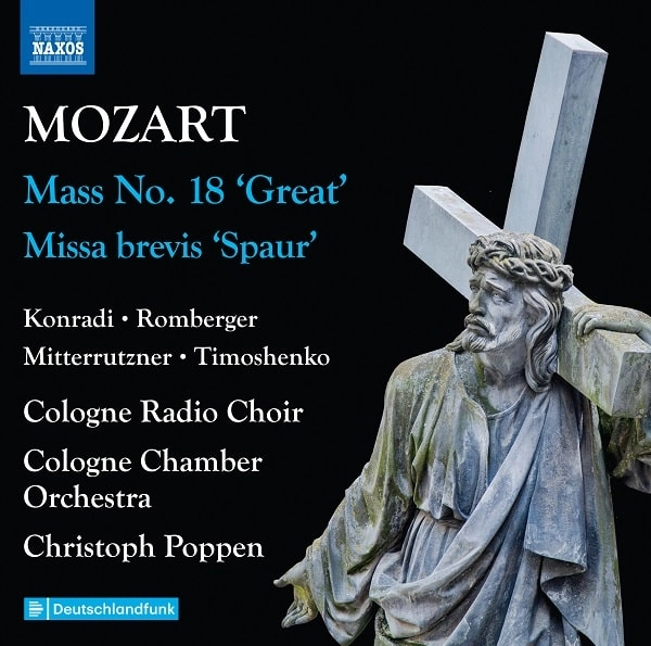 CHRISTOPH POPPEN / クリストフ・ポッペン / MOZART:MASS GREAT/MISSA BREVIS SPAUR