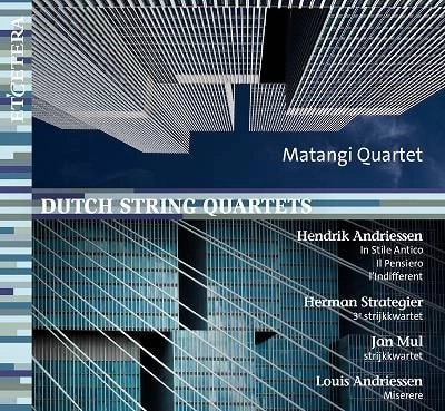MATANGI QUARTET / マタンギ弦楽四重奏団 / DUTCH STRING QUARTETS