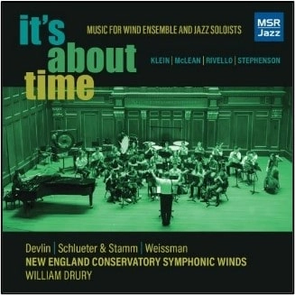 NEW ENGLAND CONSERVATORY SYMPHONIC WINDS / ニュー・イングランド音楽院シンフォニック・ウィンズ / IT'S ABOUT TIME