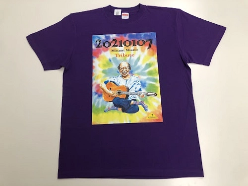 MASATO MINAMI / 南正人 / 南正人トリビュートアルバム記念TシャツPURPLE（M）