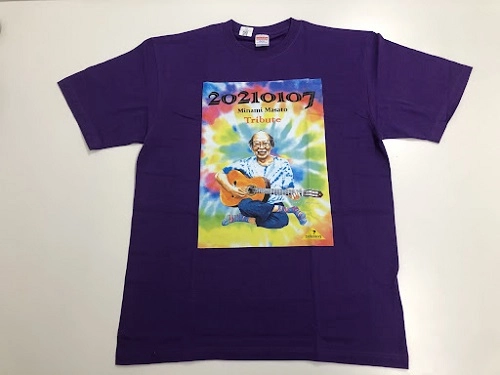 MASATO MINAMI / 南正人 / 南正人トリビュートアルバム記念TシャツPURPLE（XL)