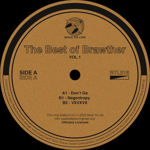 BRAWTHER / ブラウザー / BEST OF BRAWTHER VOL.1
