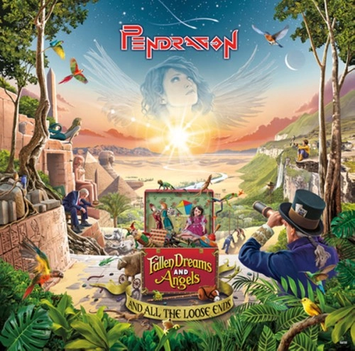 PENDRAGON / ペンドラゴン / FALLEN DREAMS AND ANGELS AND ALL THE LOOSE ENDS: LIMITED MAROON COLOR DOUBLE VINYL  - 180g VINYL
