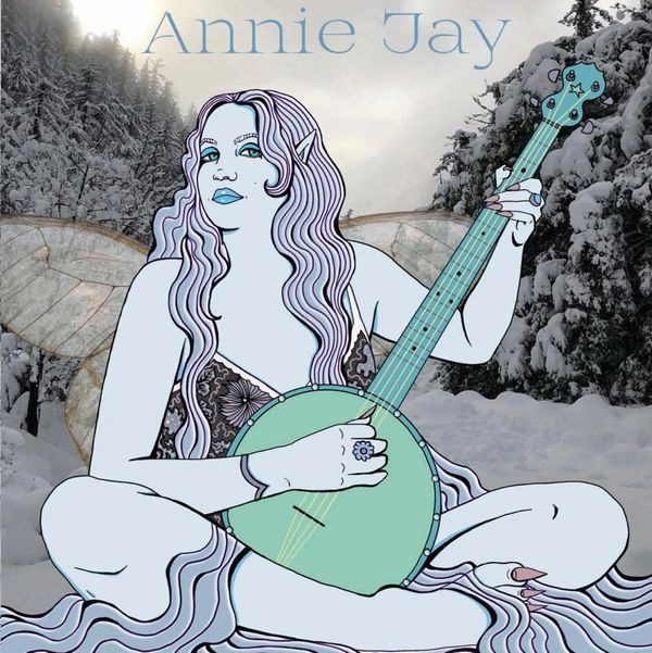 ANNIE JAY / CHRISTMAS MORNING B/W BLUE CHRISTMAS