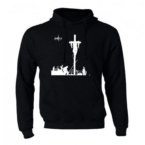 AMEBIX / L/CRUCIFIED HOODIE