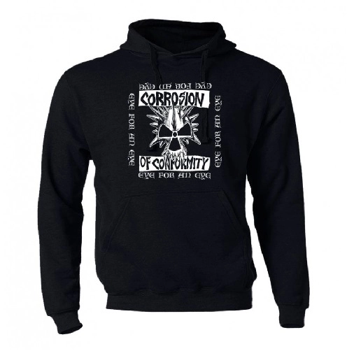 CORROSION OF CONFORMITY / コロージョン・オブ・コンフォーミティ / L/EYE FOR AN EYE HOODIE
