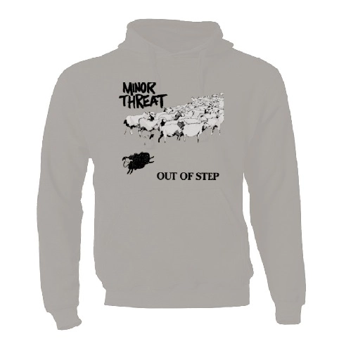 MINOR THREAT / マイナー・スレット / L/OUT OF STEP HOODIE