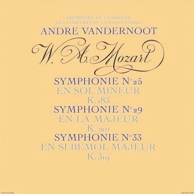 ANDRE VANDERNOOT / アンドレ・ヴァンデルノート / モーツァルト：交響曲集（3SACD/LTD）