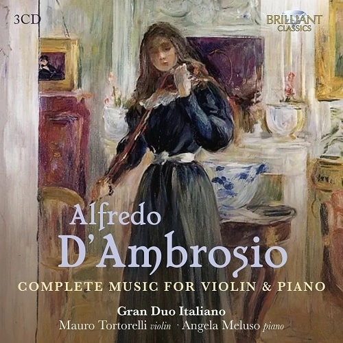 GRAN DUO ITALIANO / グラン・デュオ・イタリアーノ / D'AMBROSIO:COMPLETE MUSIC FOR VIOLIN&PIANO