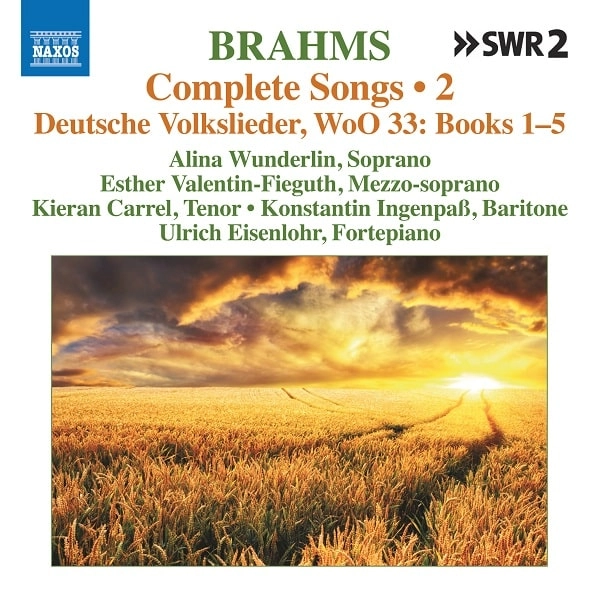 ALINA WUNDERLIN / アリーナ・ヴンダーリン / BRAHMS:COMPLETE SONGS 2