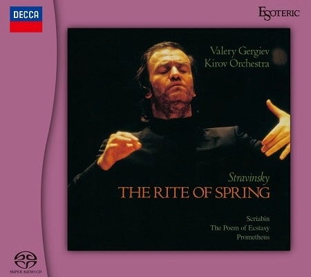 VALERY GERGIEV / ヴァレリー・ゲルギエフ / ストラヴィンスキー：春の祭典/スクリャービン：法悦の詩、プロメテウス（火の詩）（SACD/LTD）