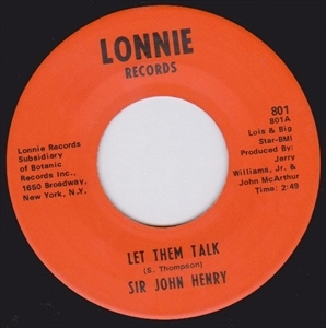 SIR JOHN HENRY / LET THEM TALK