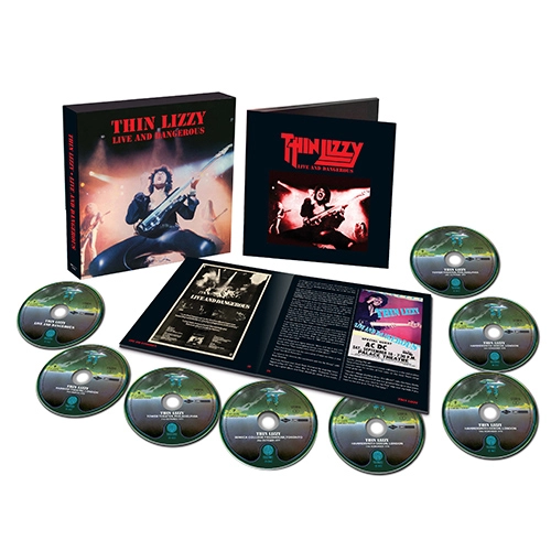 THIN LIZZY / シン・リジィ / LIVE AND DANGEROUS / ライヴ・アンド・デンジャラス <8CDボックス・セット>