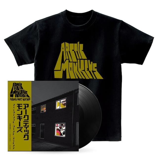 ARCTIC MONKEYS / アークティック・モンキーズ / FAVOURITE WORST NIGHTMARE(LP+T-SHIRTS) / FAVOURITE WORST NIGHTMARE（LP+T-SHIRTS）L-SIZE