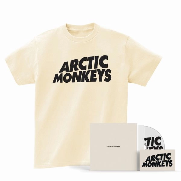 ARCTIC MONKEYS / アークティック・モンキーズ / SUCK IT AND SEE(CD+T-SHIRTS)M-SIZE