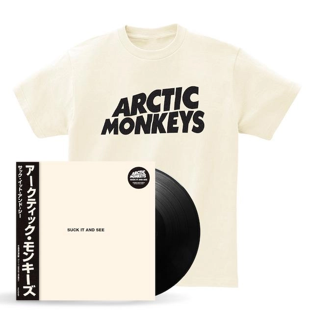 ARCTIC MONKEYS / アークティック・モンキーズ / SUCK IT AND SEE(LP+T-SHIRTS) / SUCK IT AND SEE（LP+T-SHIRTS）M-SIZE