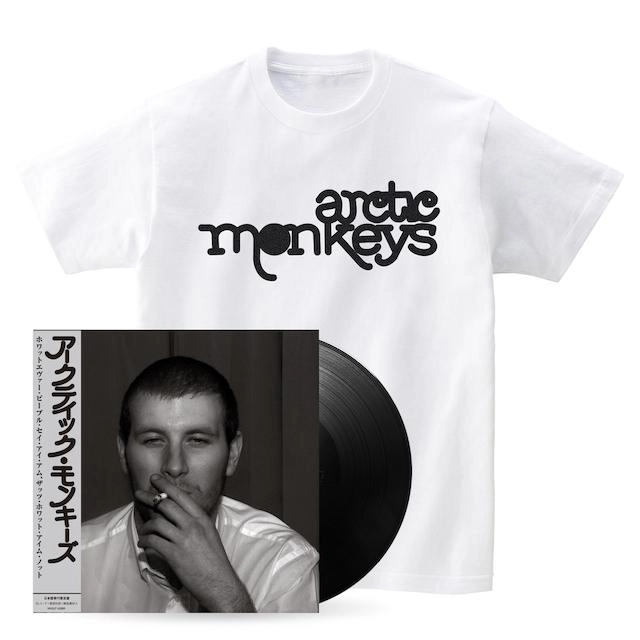 ARCTIC MONKEYS / アークティック・モンキーズ / WHATEVER PEOPLE SAY I AM, THAT'S WHAT I'M NOT(LP+T-SHIRTS) / WHATEVER PEOPLE SAY I AM, THAT'S WHAT I'M NOT（LP+T-SHIRTS）S-SIZE