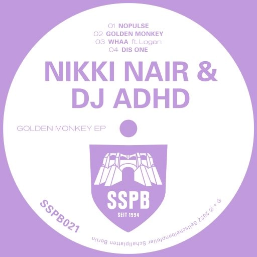 NIKKI NAIR & DJ ADHD / GOLDEN MONKEY EP