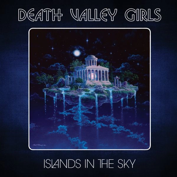 DEATH VALLEY GIRLS / ISLANDS IN THE SKY (LP - HALF NEON PINK & HALF NEON ORANGE W/ NEON GREEN SPLATTER)