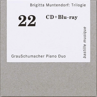 GRAUSCHUMACHER PIANO DUO / グラウシュマッハー・ピアノ・デュオ / ムンテンドルフ：トリロジー&残響の劇場（CD+Blu-ray）