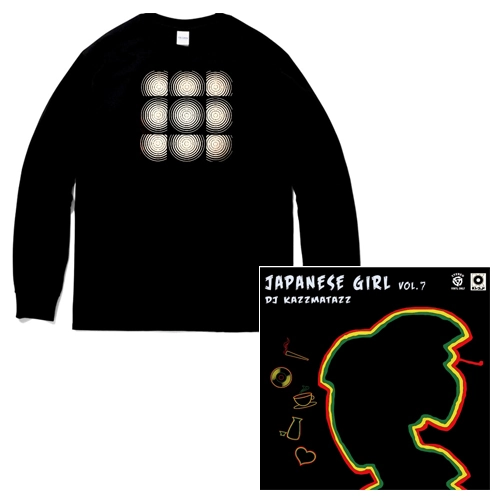 DJ KAZZMATAZZ / JAPANESE GIRL VOL.7 ★ディスクユニオン & KAZZMATAZZ ONLINE SHOP限定ロングスリーブTシャツ付きセットSサイズ