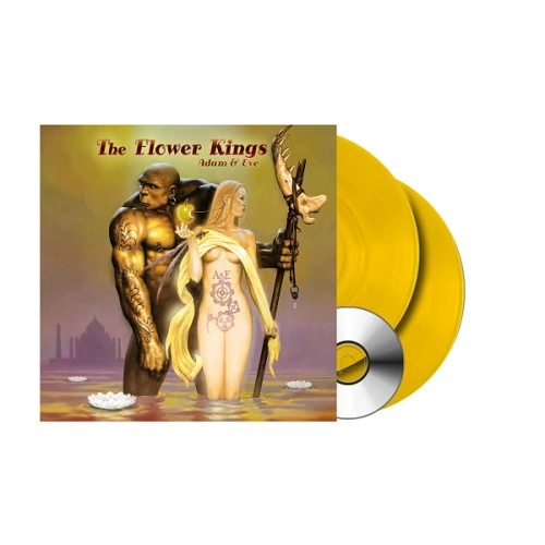 THE FLOWER KINGS / ザ・フラワー・キングス / ADAM & EVE: GATEFOLD TRANSPARENT SUN YELLOW COLOR 2LP+CD - REMASTER