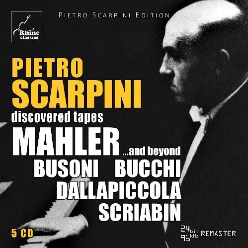 PIETRO SCARPINI / ピエトロ・スカルピーニ / DISCOVERED TAPES-MAHLER...AND BEYOND(5CD)